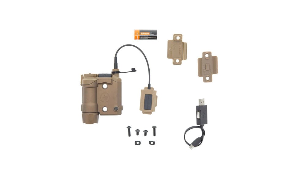CMR-301 Tan Rail Master® Pro Green Laser Sight & Tactical Light System for AR-Type Rifles